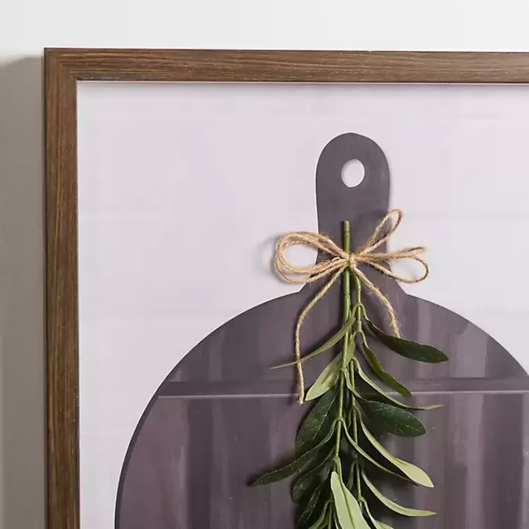 Bon Appetit Cutting Board Shadowbox Wall Plaque>Kirklands Home Cheap