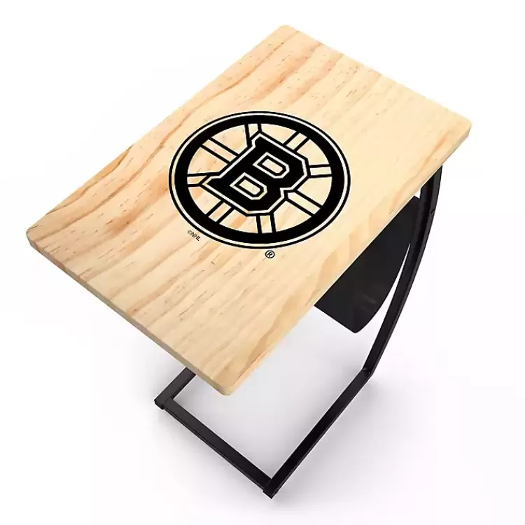 Boston Bruins Wood C-Table>Kirklands Home Best