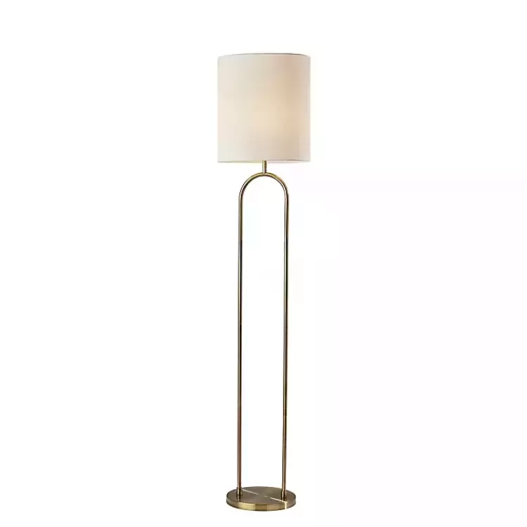 Brass Metal Arch Floor Lamp>Kirklands Home Fashion