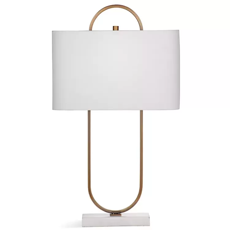 Brass Open Oval Table Lamp>Kirklands Home Cheap