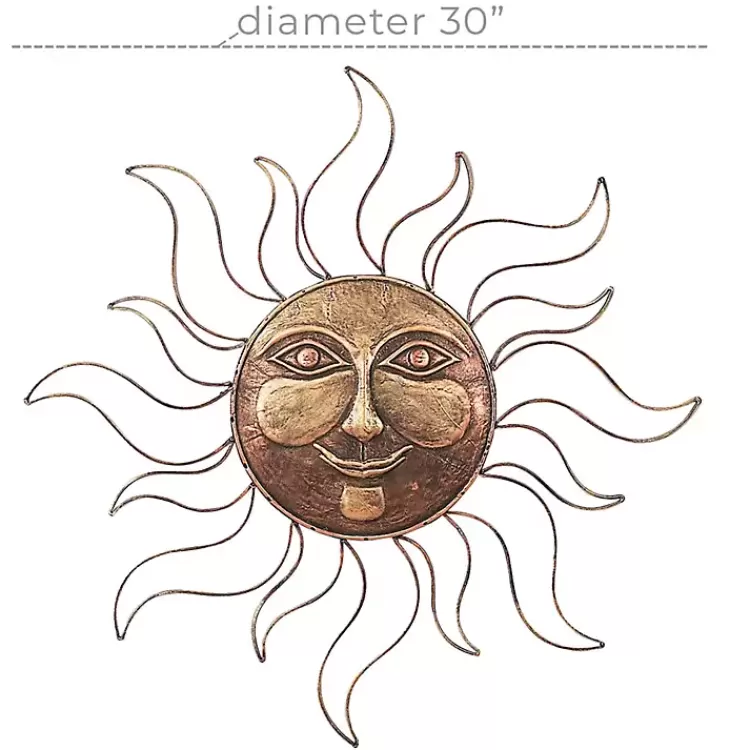 brass_sun_metal_outdoor_wall_plaque_4.webp Brass Sun Metal Outdoor Wall Plaque>Kirklands Home Best Sale