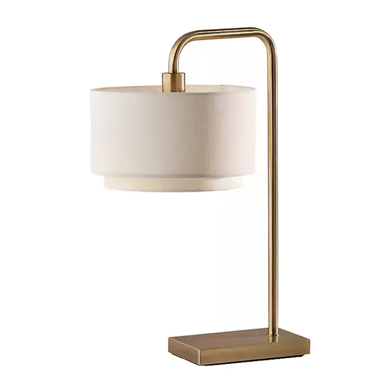 Brass Two-Tiered Shade Table Lamp>Kirklands Home Flash Sale