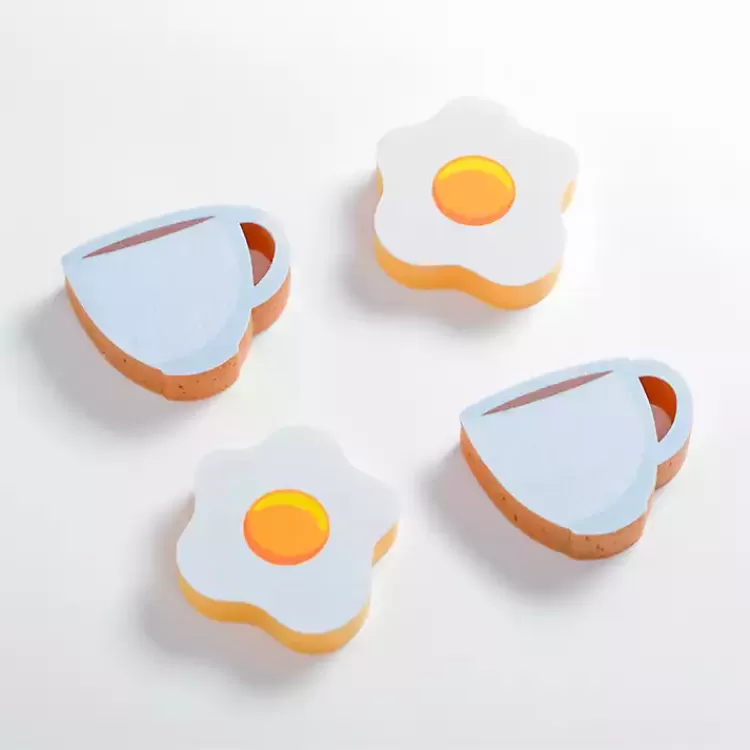 Breakfast Sponges, Set of 4>Kirklands Home Fashion