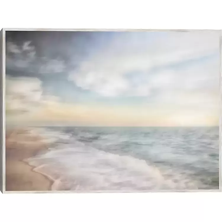 Breathe Out Beach Framed Canvas Art Print>Kirklands Home Online