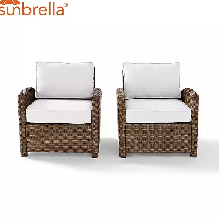 Bren 2-pc. Chair Set with Sunbrella Cushions>Kirklands Home Shop