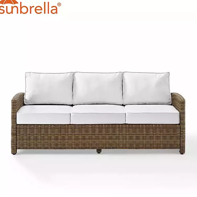 Bren Wicker Sofa with Sunbrella Cushions>Kirklands Home Hot