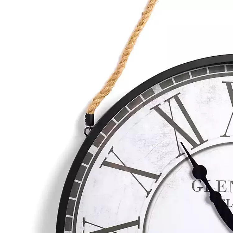 Brennan Rope Hanger Wall Clock>Kirklands Home Shop