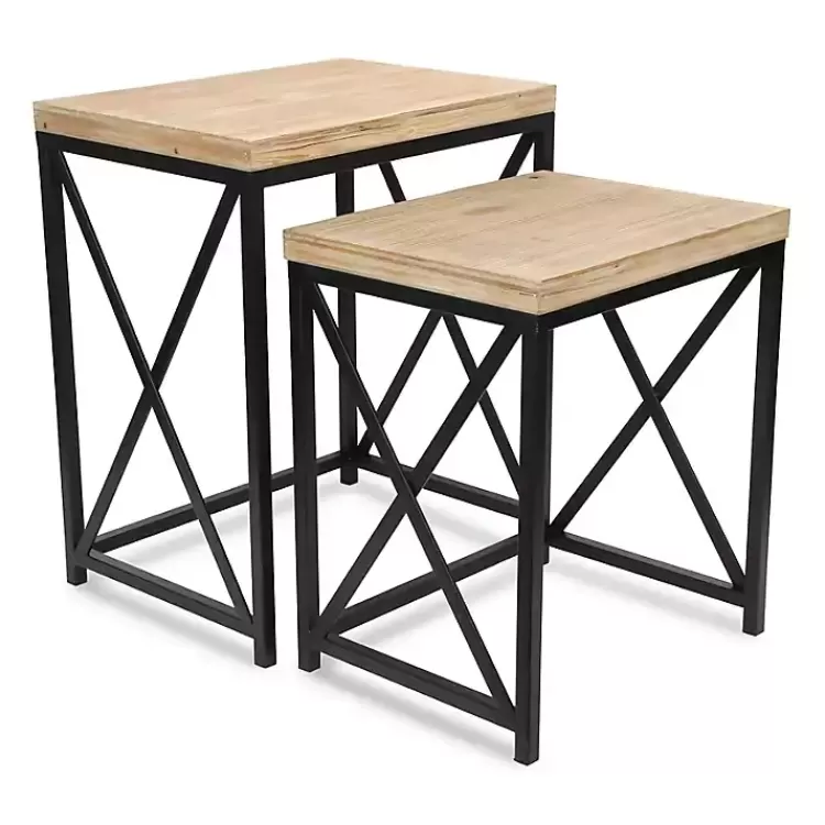 briacrest_nesting_accent_tables_set_of__2.webp Briacrest Nesting Accent Tables, Set of 2>Kirklands Home Store