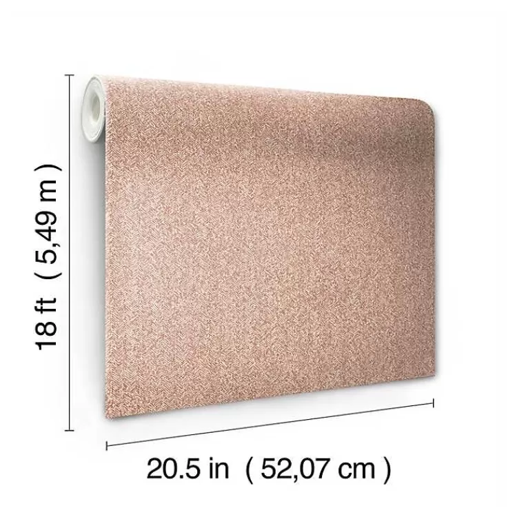 Brick Textured Cross Woven Peel & Stick Wallpaper>Kirklands Home Store