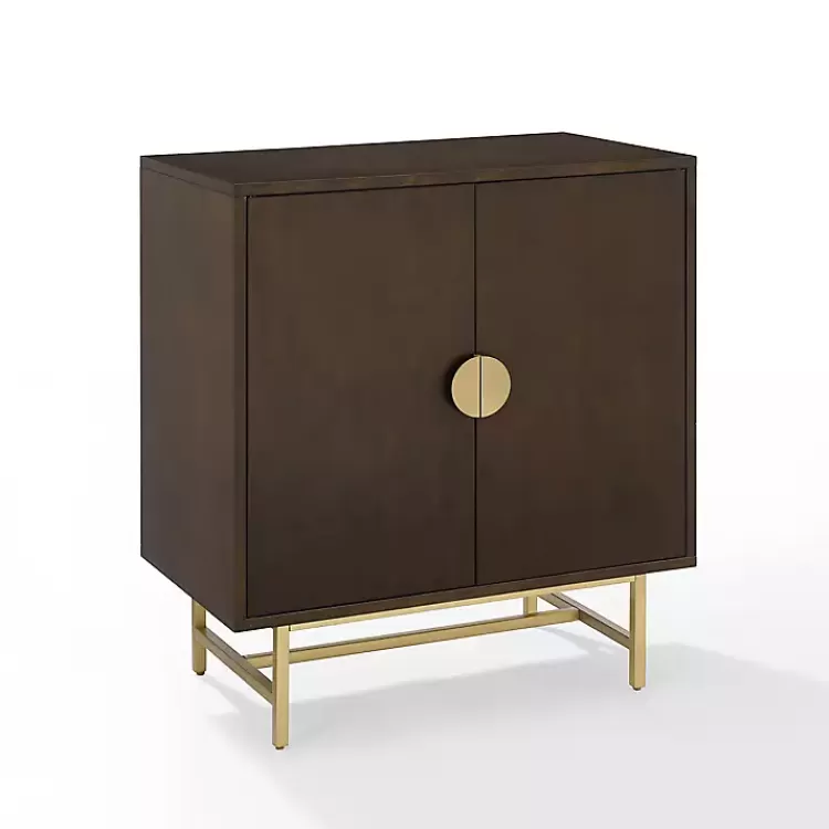 Brielle Golden Circle Wine Cabinet>Kirklands Home Clearance