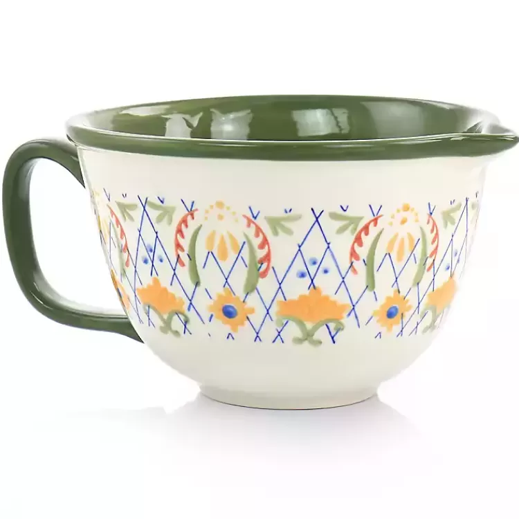 bright_southwest_floral_batter_bowl_7.webp Bright Southwest Floral Batter Bowl>Kirklands Home Hot