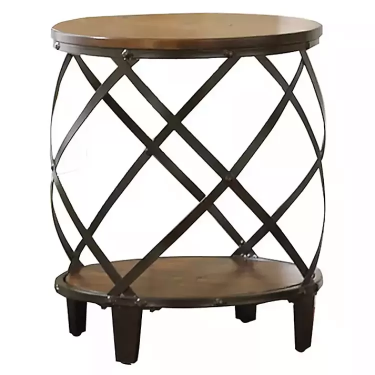 Brimfield Round End Table>Kirklands Home Fashion