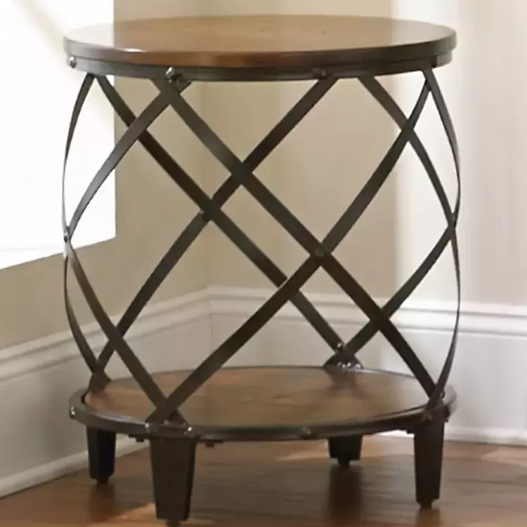 Brimfield Round End Table>Kirklands Home Fashion