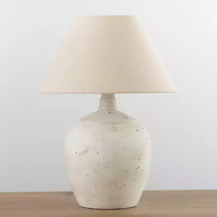 Bronson Cream Painted Table Lamp>Kirklands Home Clearance