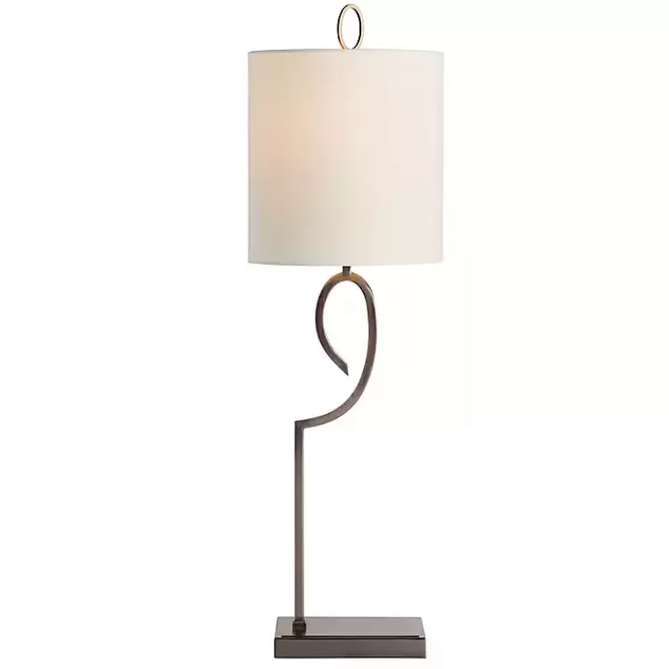 Bronze Abstract Curve Table Lamp>Kirklands Home Cheap