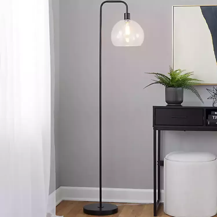 bronze_and_seeded_glass_shade_floor_lamp_6.webp Bronze and Seeded Glass Shade Floor Lamp>Kirklands Home Online