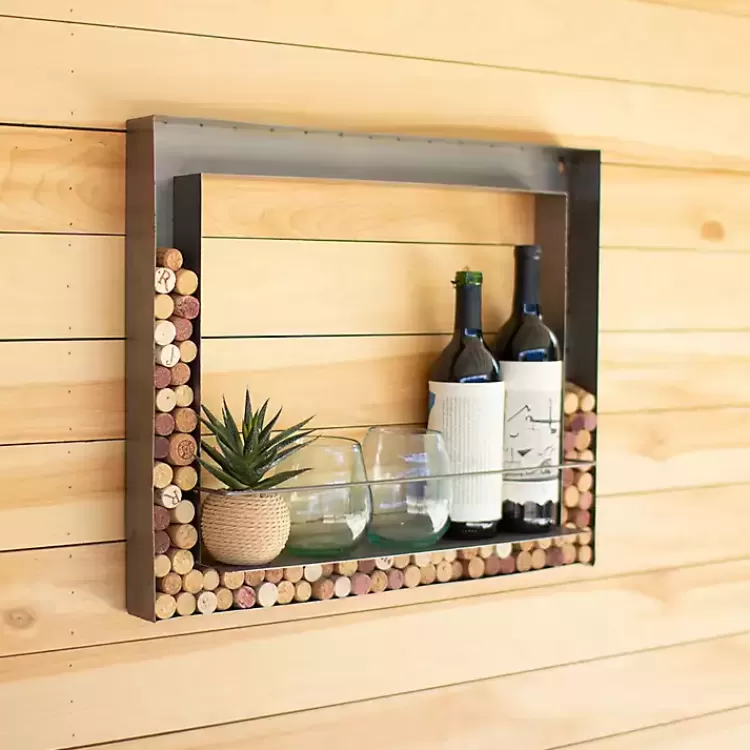 Bronze Cork Holder Wall Frame>Kirklands Home Best