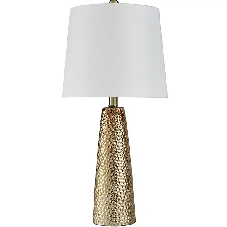 Bronze Hammered Table Lamp>Kirklands Home Online