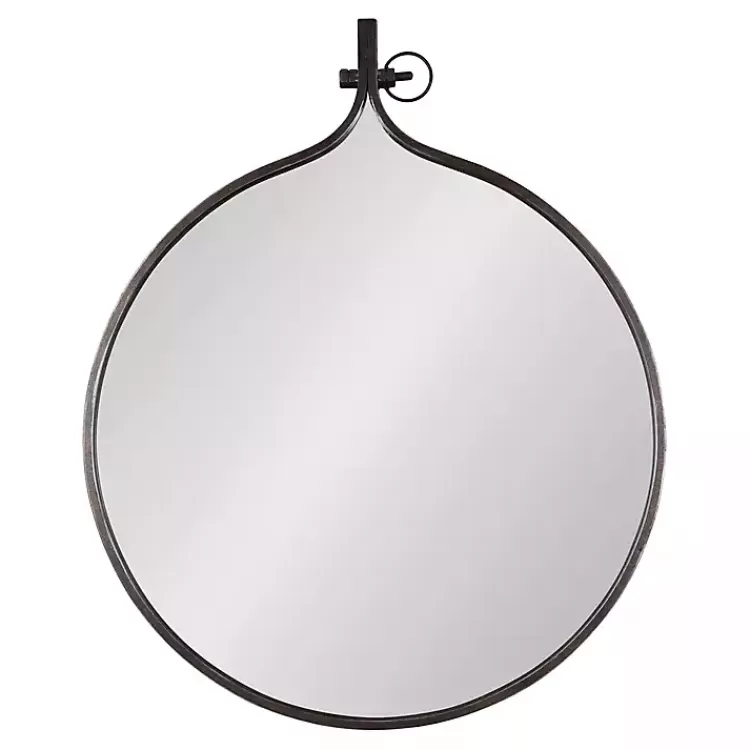 Bronze Metal Antique Round Wall Mirror>Kirklands Home Best Sale
