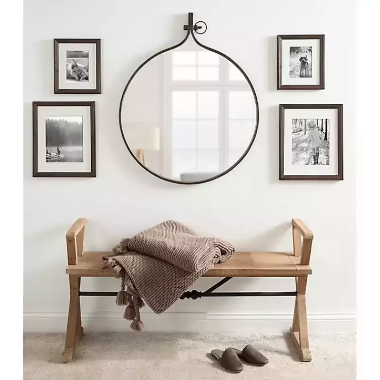 bronze_metal_antique_round_wall_mirror_7.webp Bronze Metal Antique Round Wall Mirror>Kirklands Home Best Sale
