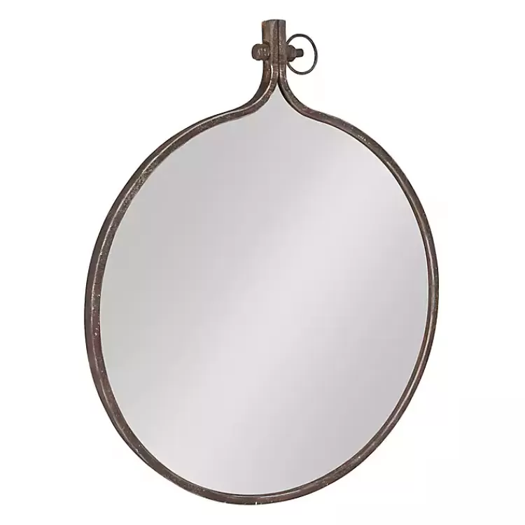 Bronze Metal Yitro Wall Mirror>Kirklands Home Store