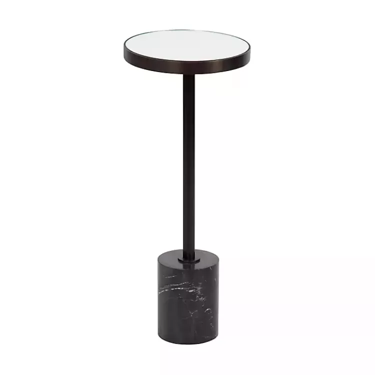 Bronze Mirror Tabletop Round Cocktail Table>Kirklands Home Clearance
