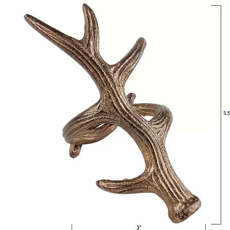 bronze_reindeer_antler_napkin_rings_set_of__3.webp Bronze Reindeer Antler Napkin Rings, Set of 4>Kirklands Home Outlet