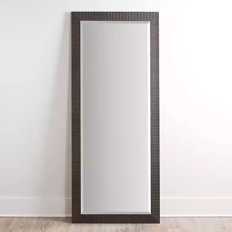 Bronze Ribbed Devin Profile Mirror, 28x68 in.>Kirklands Home Store