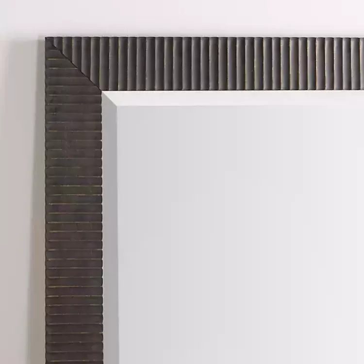 Bronze Ribbed Devin Profile Mirror, 28x68 in.>Kirklands Home Store