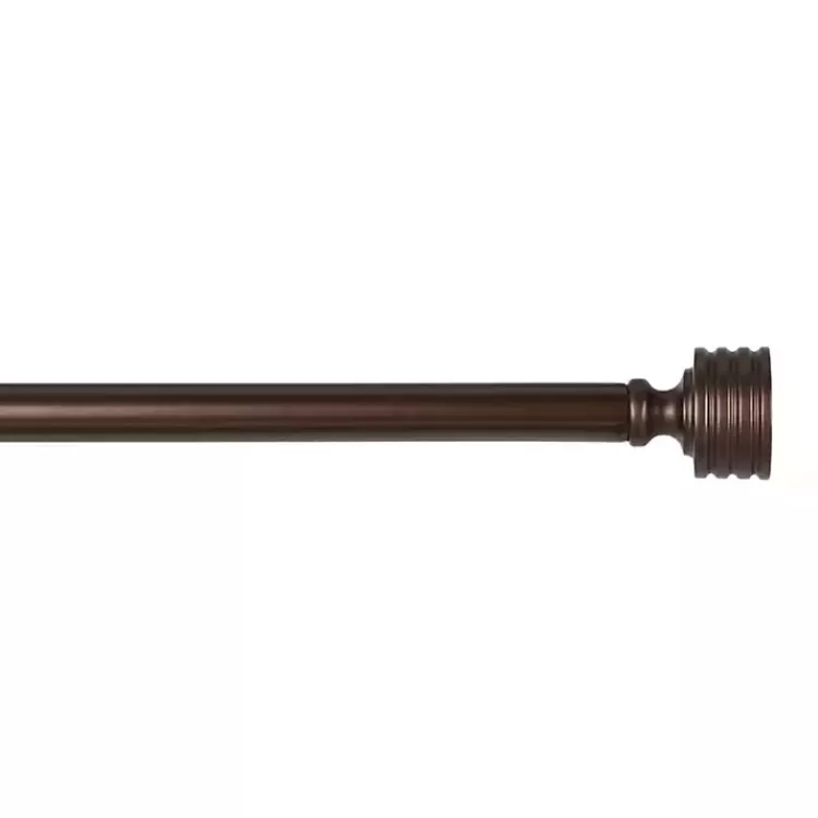 bronze_stacked_cylinder_curtain_rod__in_2.webp Bronze Stacked Cylinder Curtain Rod, 120 in.>Kirklands Home New