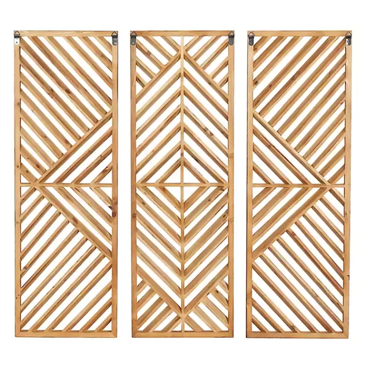 bronze_tan_wood_geometric_wall_plaques_set_of__7.webp Bronze Wood Geometric Wall Plaques, Set of 3>Kirklands Home Online