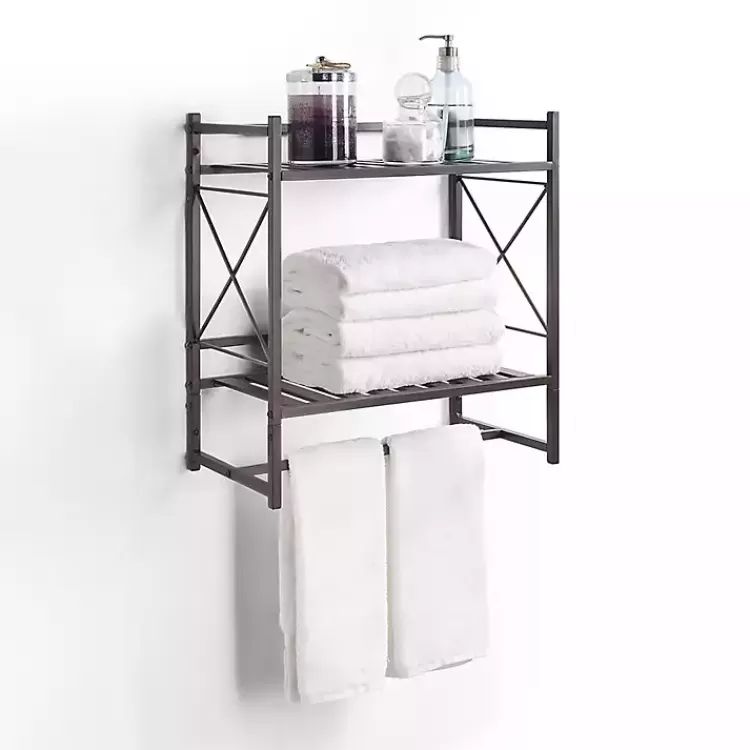 Bronze 2-Tier Utility Shelf>Kirklands Home Best