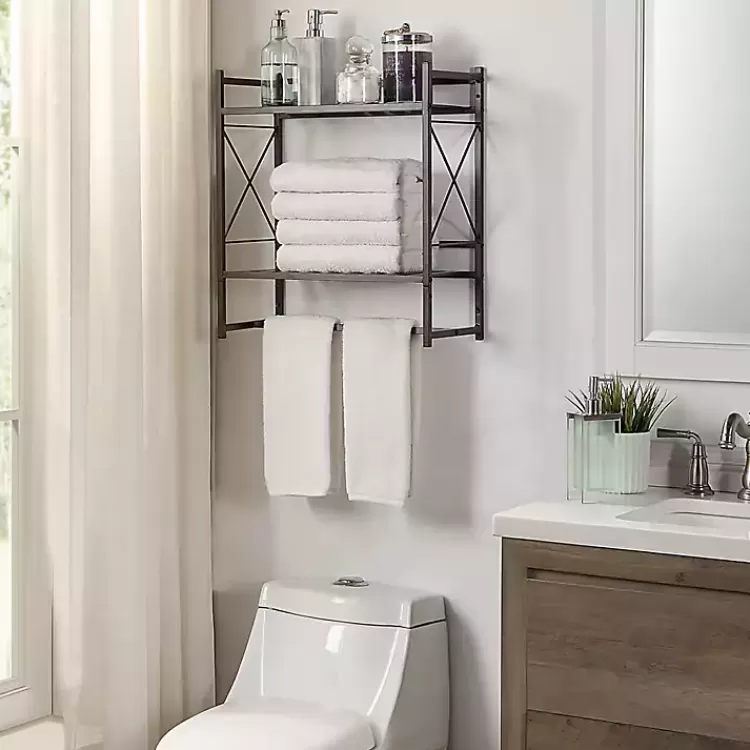 Bronze 2-Tier Utility Shelf>Kirklands Home Best