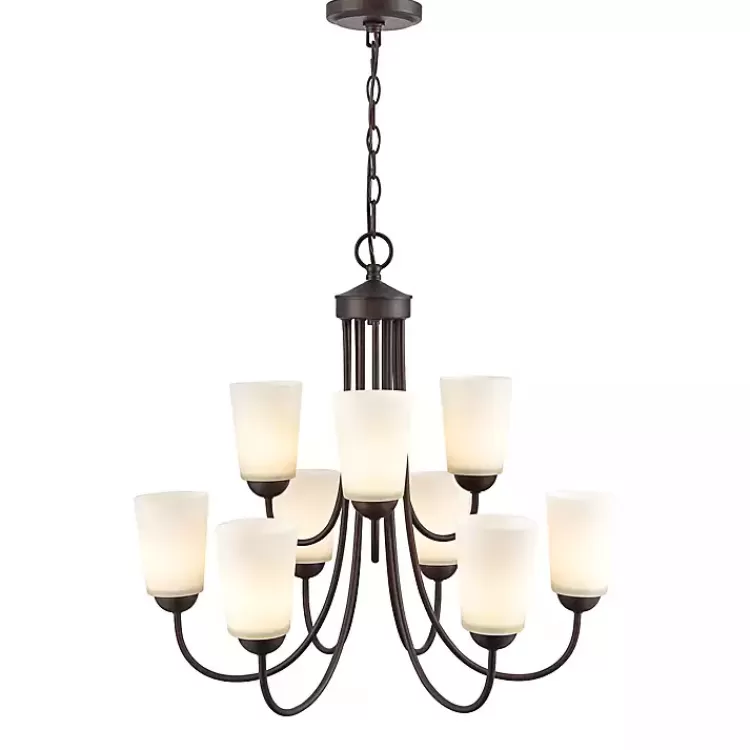 Bronze Traditional 9-Light Chandelier>Kirklands Home Shop