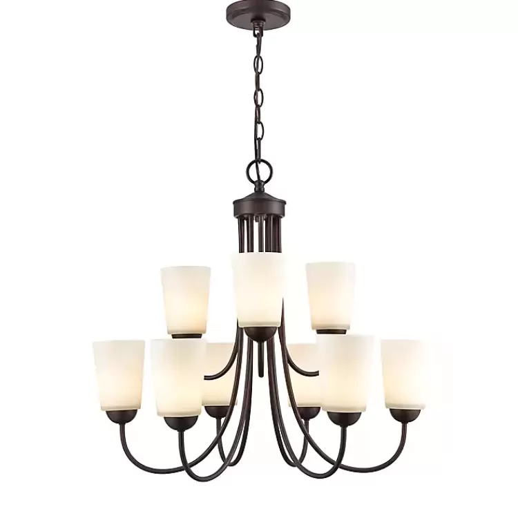 Bronze Traditional 9-Light Chandelier>Kirklands Home Shop