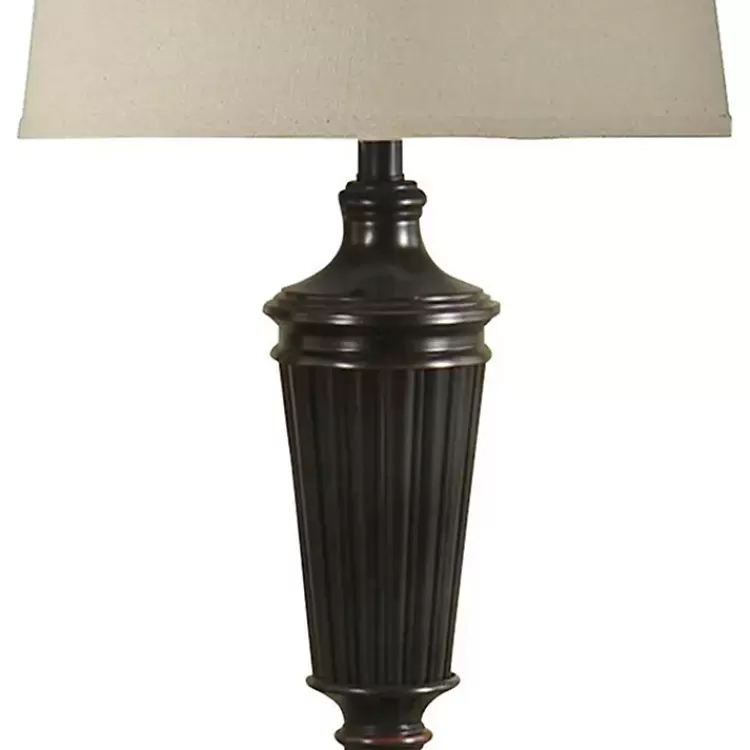 Bronze Wood Tapered 3-pc. Lamp Set>Kirklands Home Online