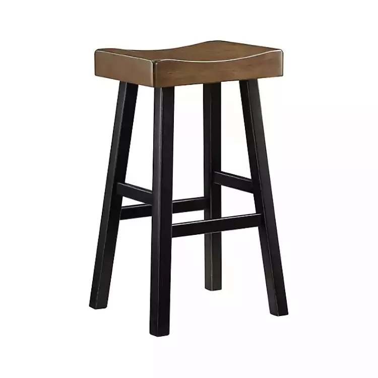 & Black Wood Bar Stools, Set of 2>Kirklands Home Cheap