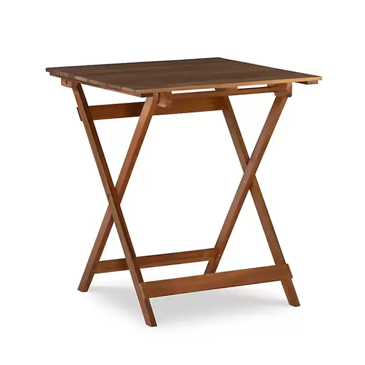 brown_acacia_wood_pc_bistro_set_2.webp Acacia Wood 3-pc. Bistro Set>Kirklands Home Best