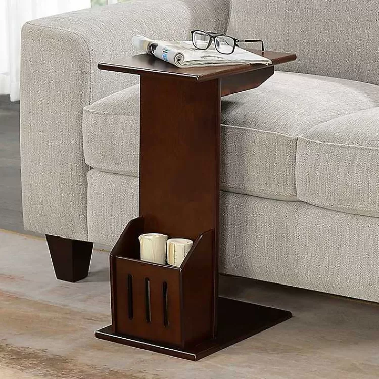 Accent Table with Magazine Holder>Kirklands Home Outlet