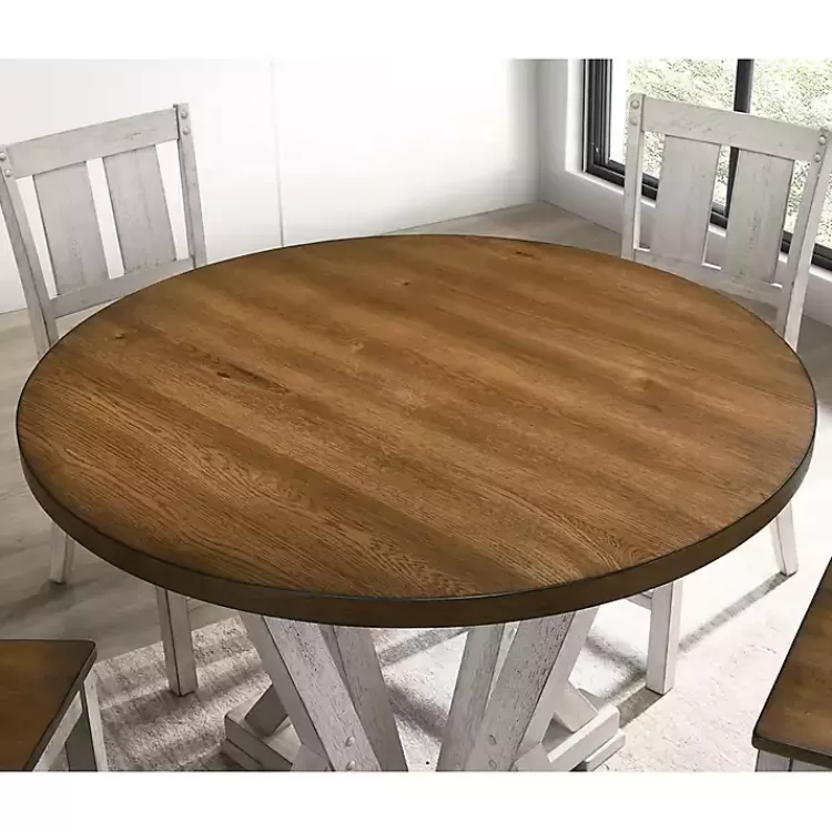 brown_and_antique_white_wood_counter_table_5.webp Brown and Antique White Wood Counter Table>Kirklands Home Best