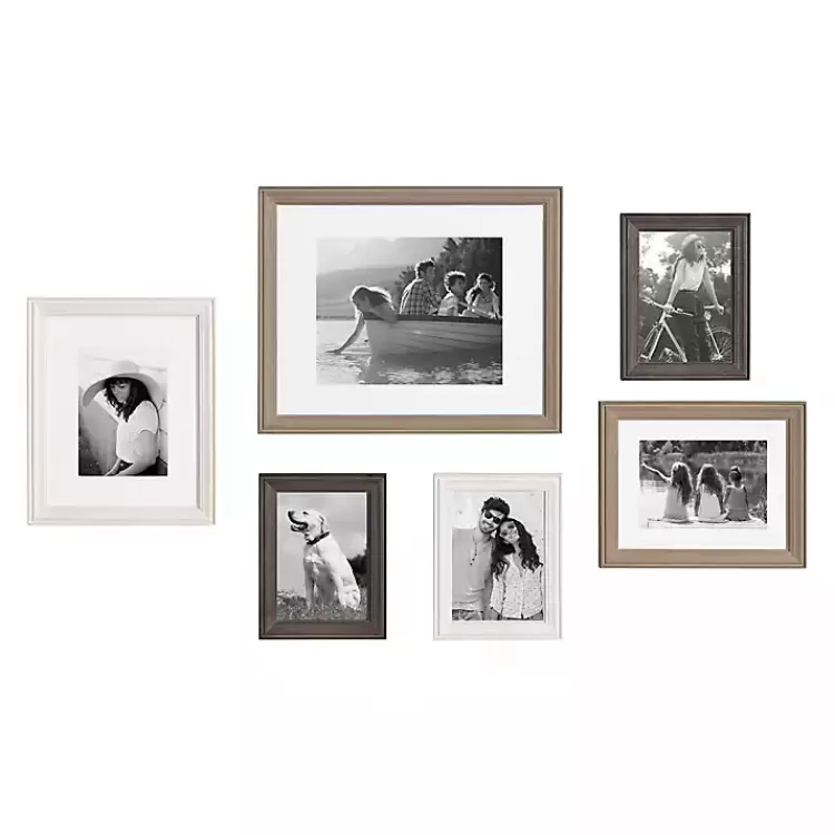Brown and Gray 6-pc. Gallery Wall Frame Set>Kirklands Home Cheap