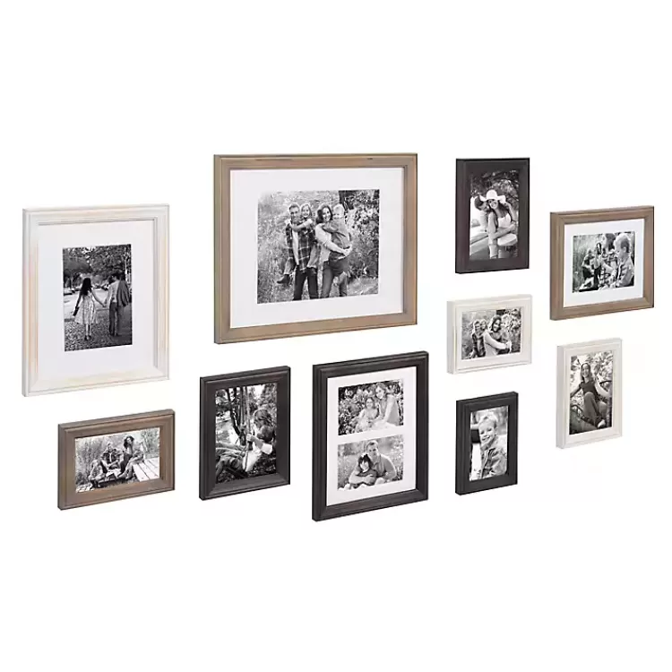 Brown and Gray 10-pc. Gallery Wall Frame Set>Kirklands Home Fashion