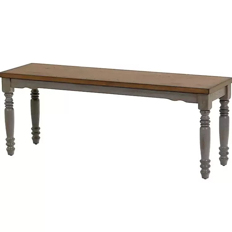 and Gray Wooden Dining Bench>Kirklands Home Best