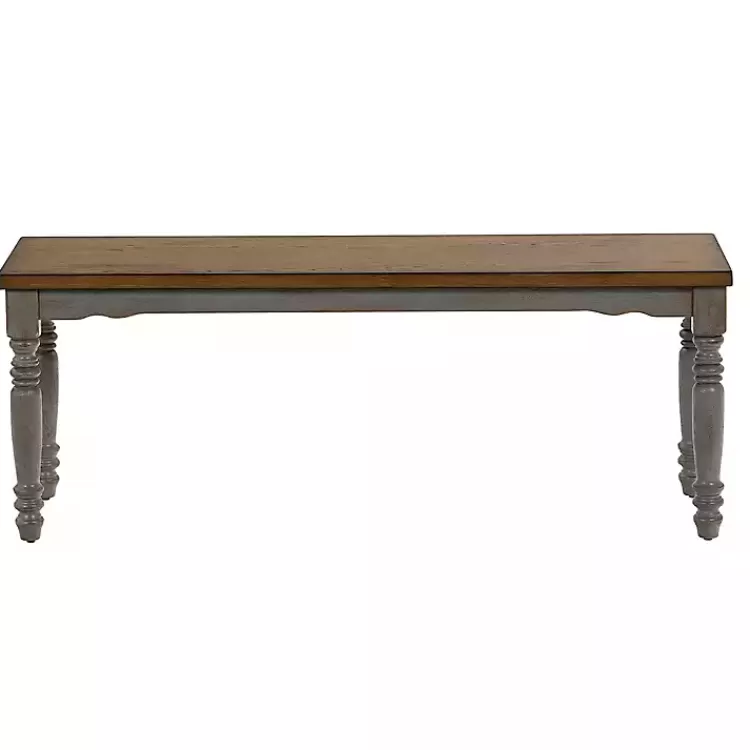 and Gray Wooden Dining Bench>Kirklands Home Best