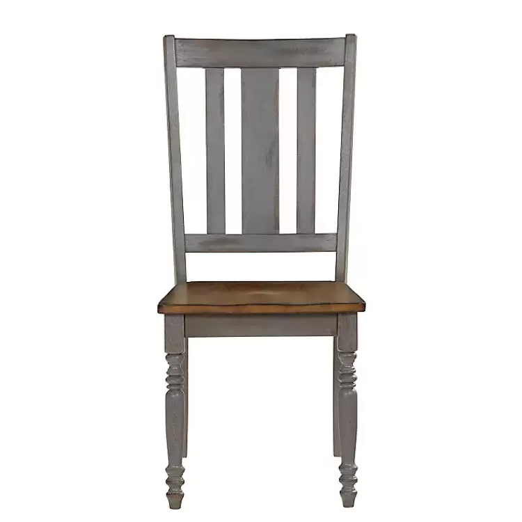 and Gray Wooden Dining Chairs, Set of 2>Kirklands Home Fashion