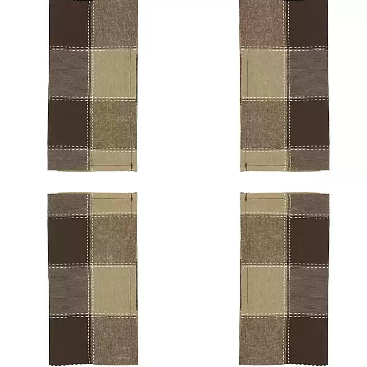 brown_block_stitched_napkins_set_of__2.webp Brown Block Stitched Napkins, Set of 4>Kirklands Home Store