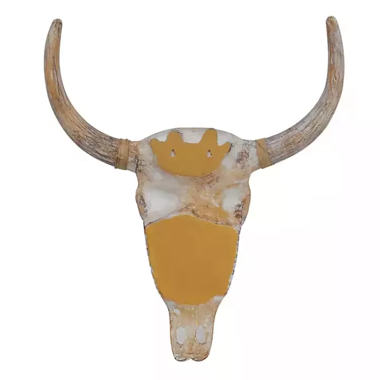 brown_bohemian_bull_wall_plaque_4.webp Bohemian Bull Wall Plaque>Kirklands Home Best