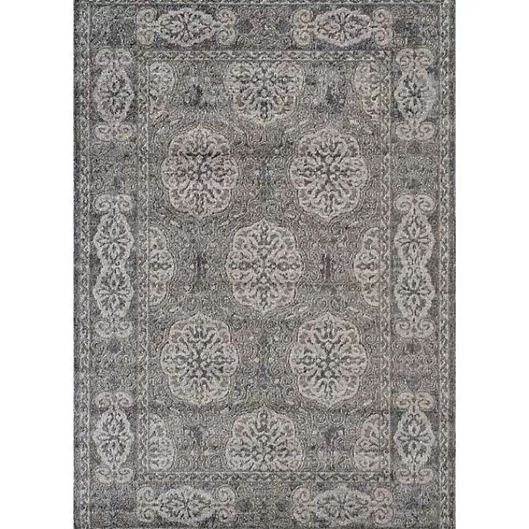 Bordered Pattern Area Rug, 4x6>Kirklands Home Store