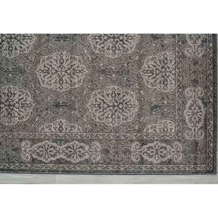 brown_bordered_pattern_area_rug_x_4.webp Bordered Pattern Area Rug, 4x6>Kirklands Home Store