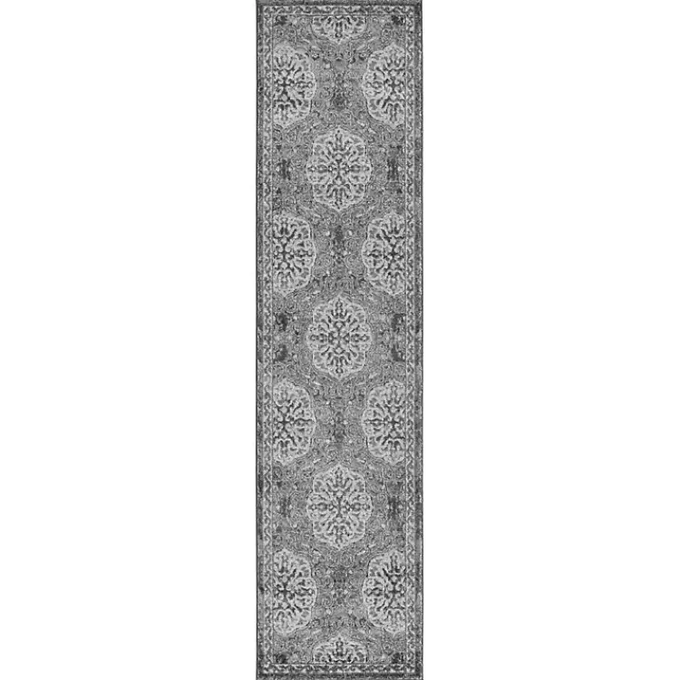 Bordered Pattern Runner, 2x10>Kirklands Home Best Sale